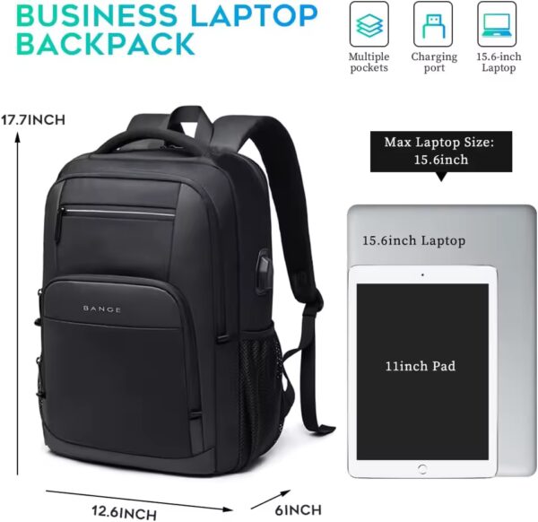 Travel Waterproof Backpack with USB Charging Port