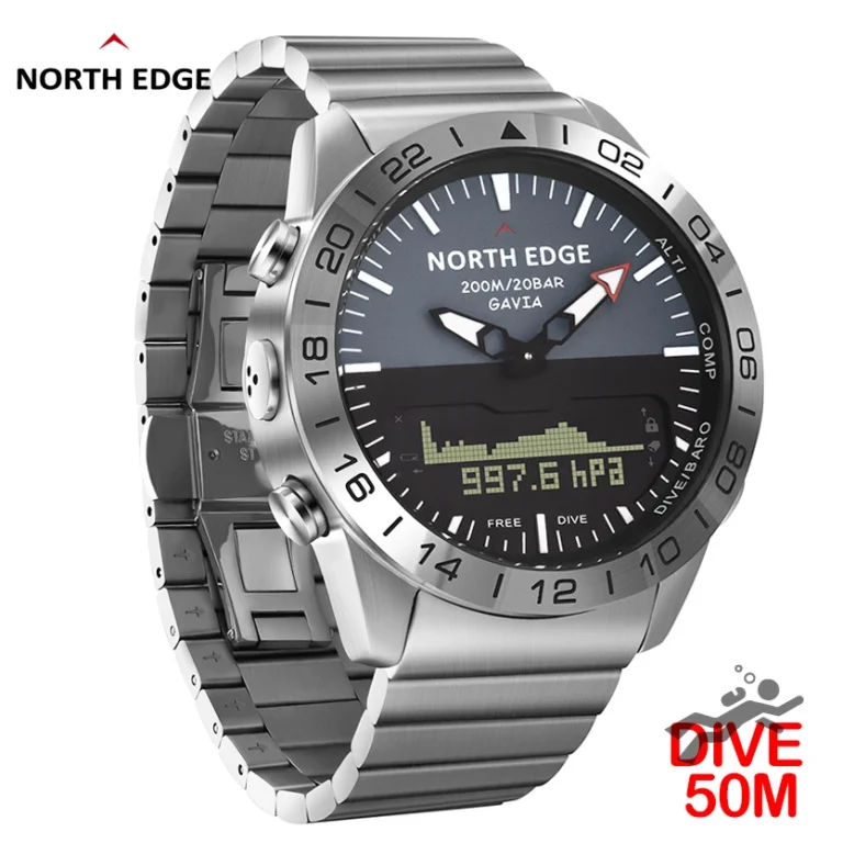 Mens Dive Watch Military Army Luxury Full Steel - Image 2
