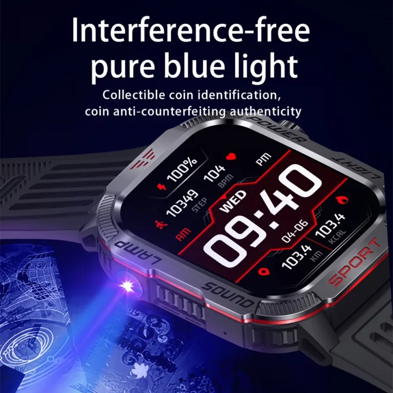 Waterproof Outdoor Sport Tracker Bluetooth Call Smartwatch - Image 3