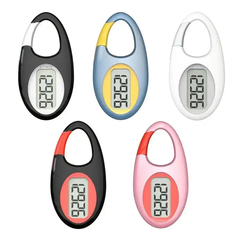Mini Digital Pedometer 3D Sensor Step Counter
