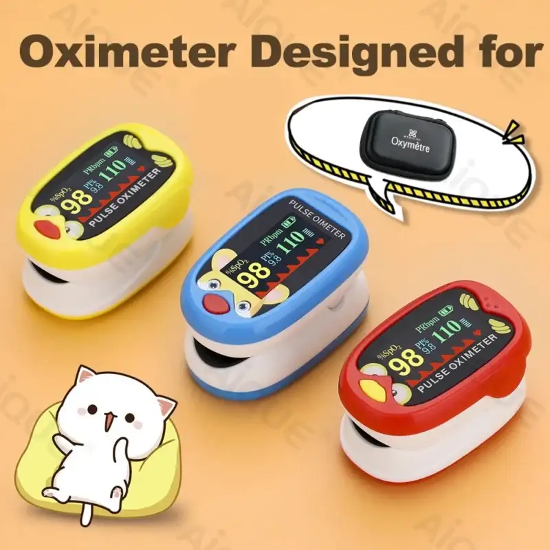 Finger Pulse Oximeter Blood Oxygen Saturation