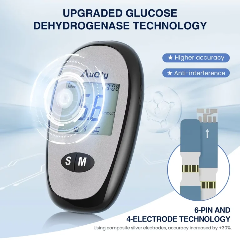 Blood Glucose Meter Monitor for Diabetes Fast Result - Image 4