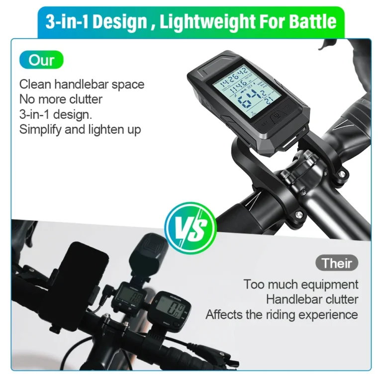 GPS Light Front 4000mAh Computerp 800Lumen - Image 5