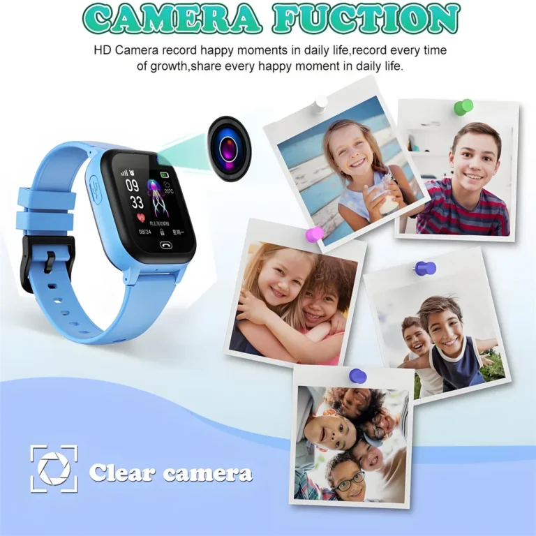 ﻿ Kids Smart Watch Phone 4G Sim Card 2G Internet SOS LBS - Image 4