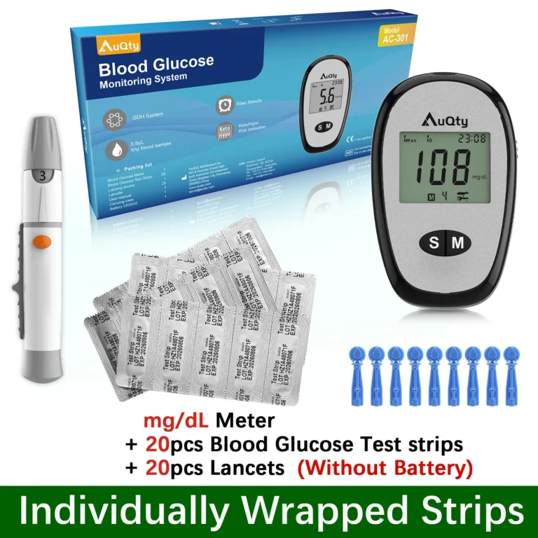 Blood Glucose Meter Monitor for Diabetes Fast Result - Image 8