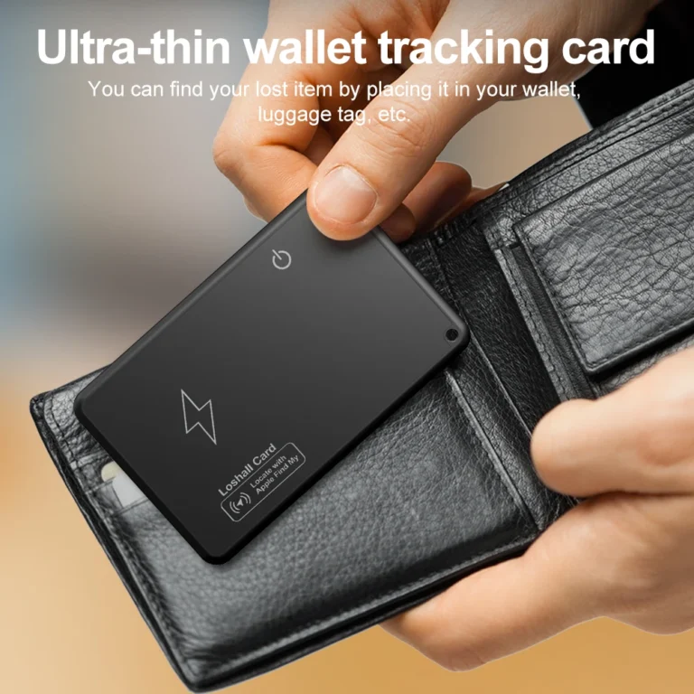 Wireless Charging Tracking Location Wallet Card - Image 3