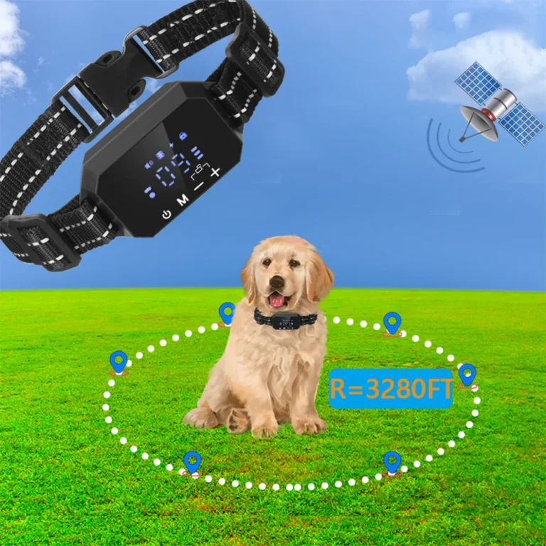Gps Tracker for Dog Waterproof Dog Collar Real Time Tracking