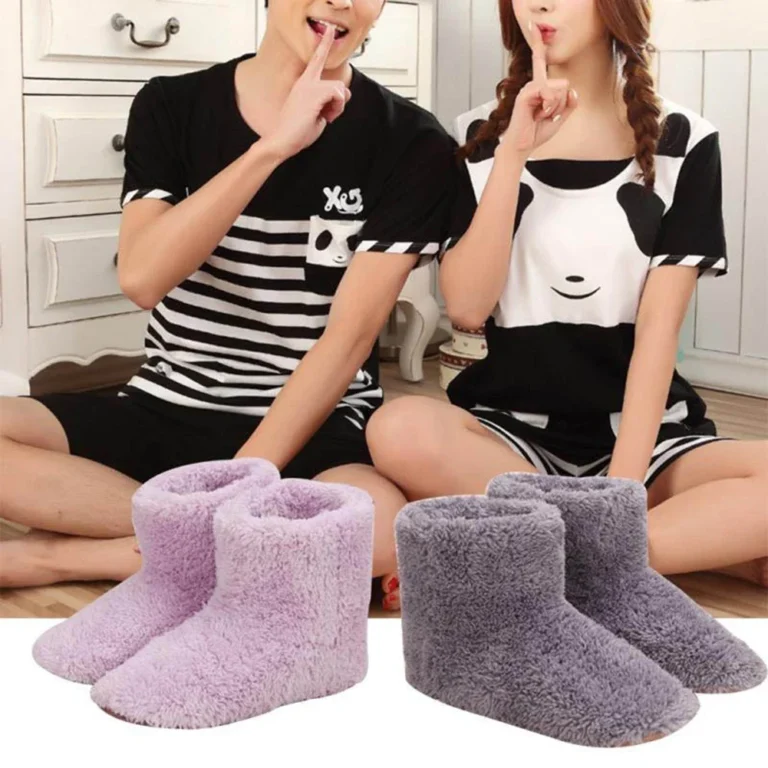 Winter USB Electric Heating Shoes for Comfortable Plush - Image 3