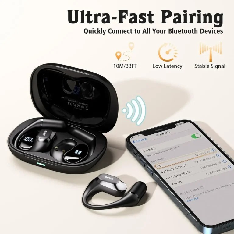 Earphones Ear Hooks Wireless Bluetooth 5.4 Headphones - Image 6