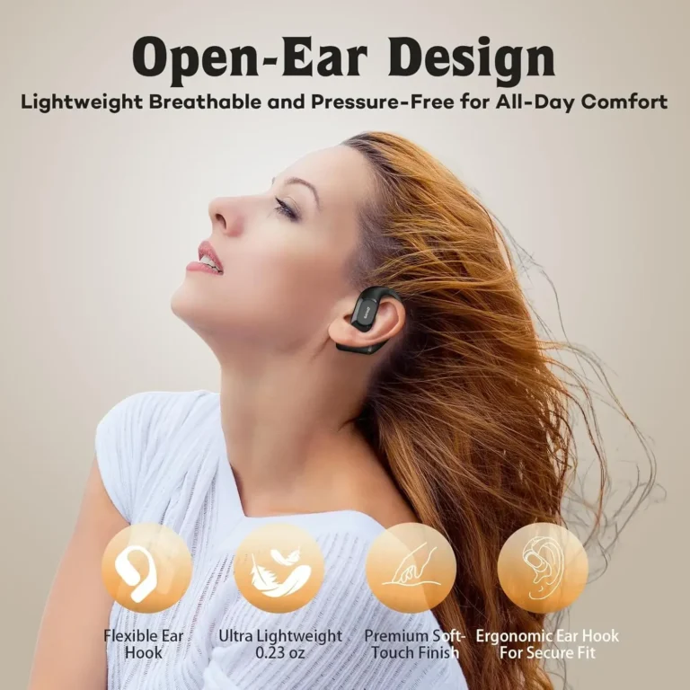 Earphones Ear Hooks Wireless Bluetooth 5.4 Headphones - Image 2