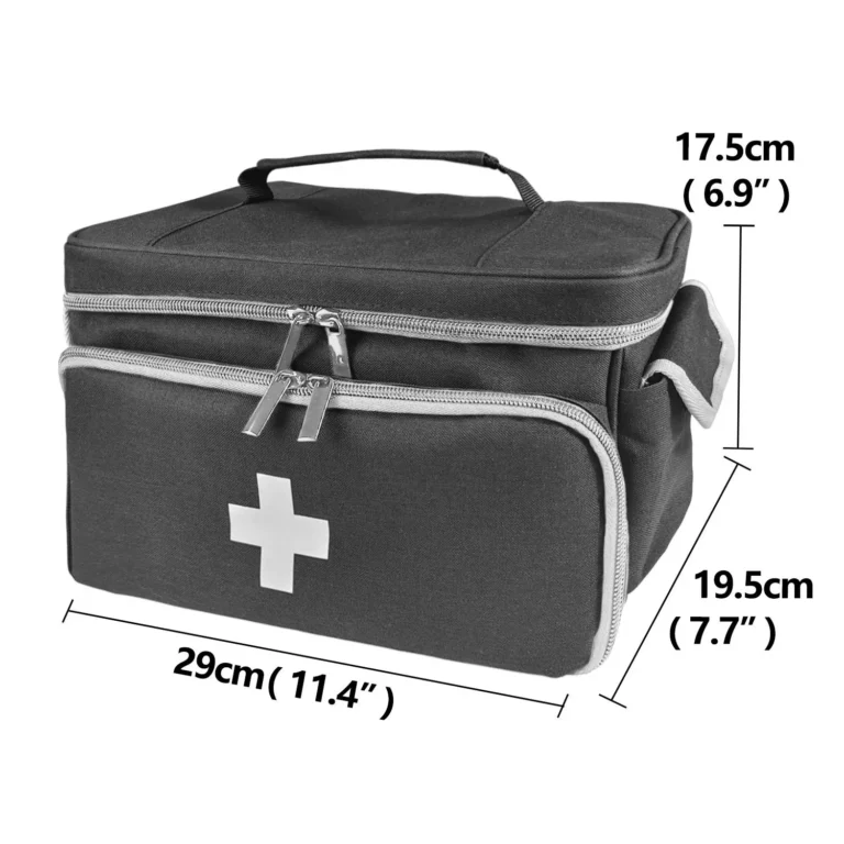 Travel First Aid Kit Bag for Home Medical Carry Bag Multifunctional Storage - Image 6