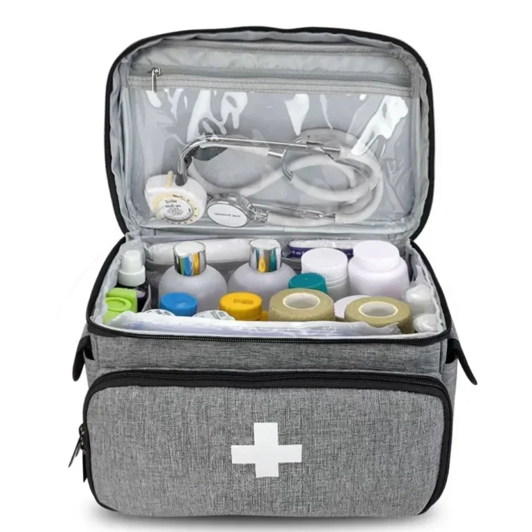 Travel First Aid Kit Bag for Home Medical Carry Bag Multifunctional Storage - Image 7