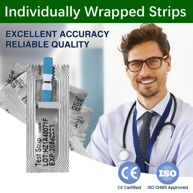 Blood Glucose Meter Monitor for Diabetes Fast Result - Image 3