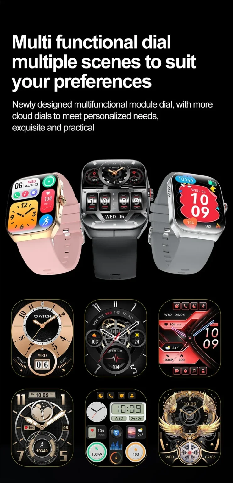Smart Watch Bluetooth Calling AI Voice - Image 4