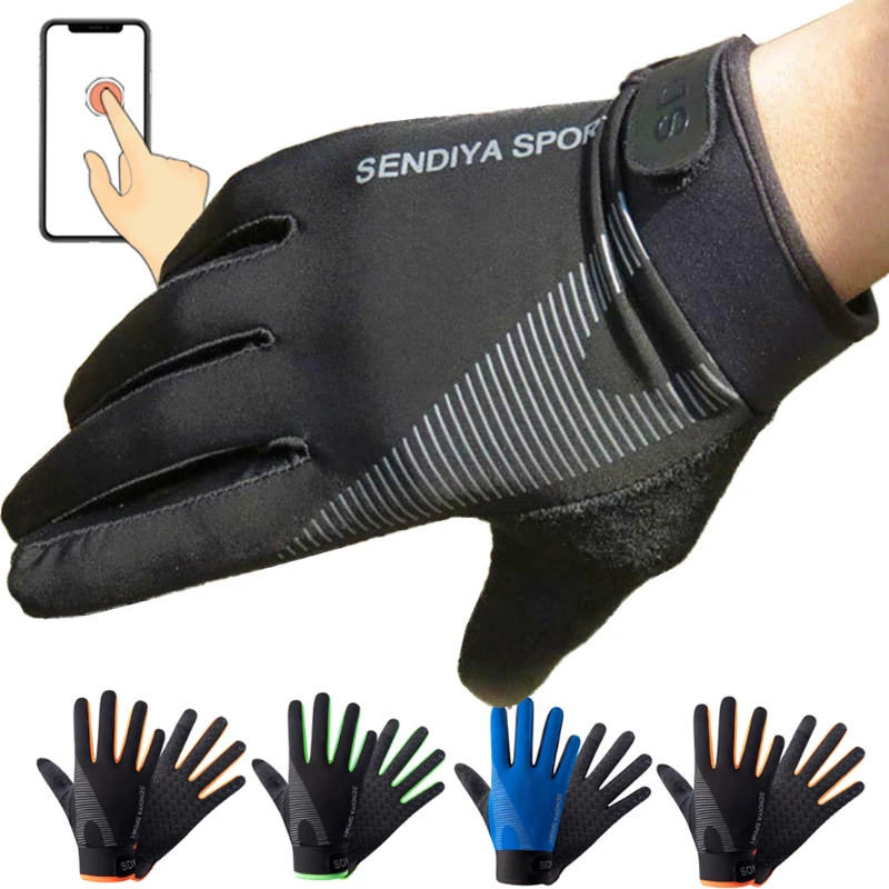Cycling Gloves Full Finger Touch Screen Motorcycle Bicycle