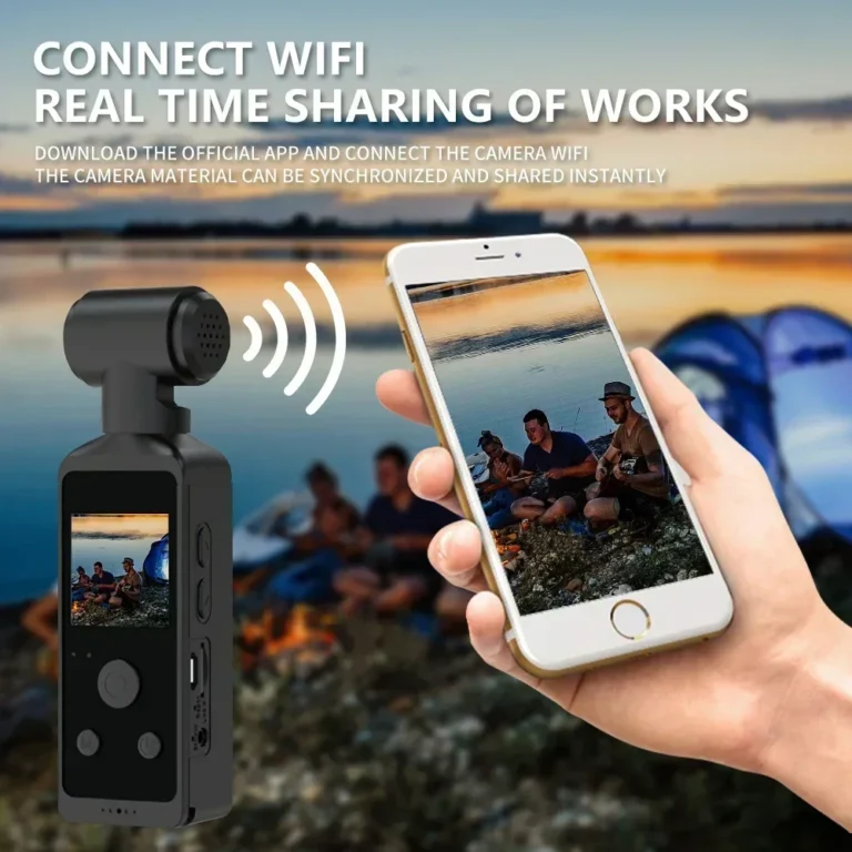 4K Ultra HD Pocket Action Camera 270° Rotatable Vlog - Image 2