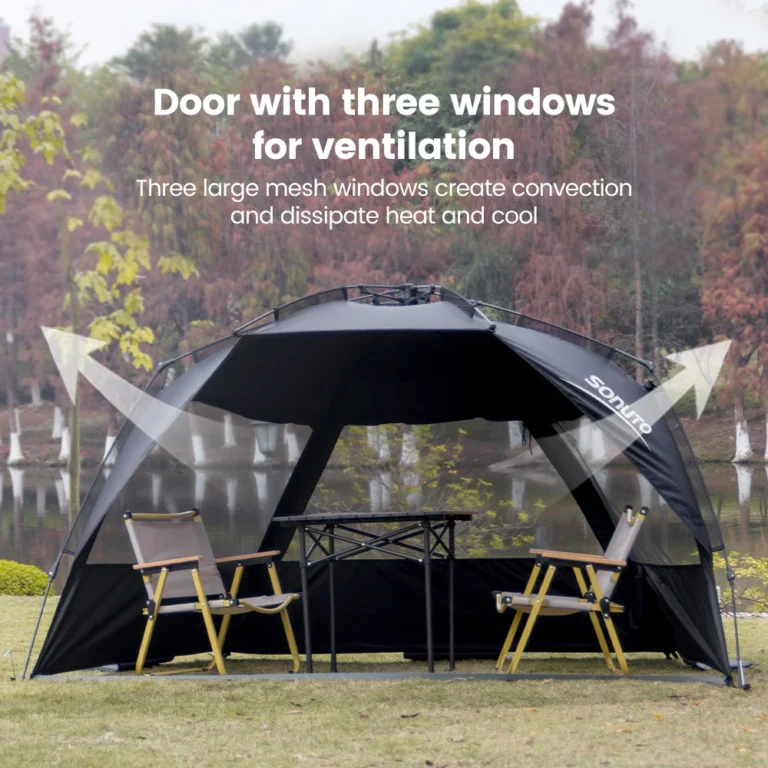 Outdoor 3-4P One-Touch Camping Tent - Image 5
