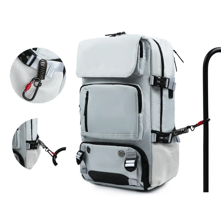 Large Travel Backpack Boardable Backpack USB Charging Waterproof - Image 2